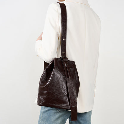 Top Layer Bucket Bag