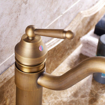 Opulence Copper Antique Bathroom Faucet