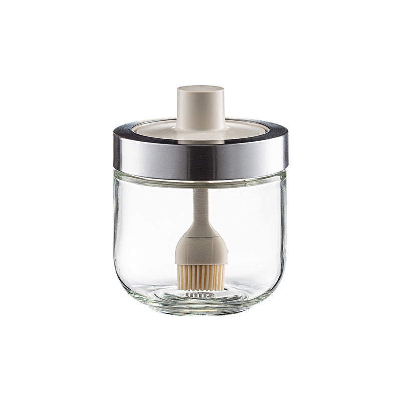 Glass Integrated Seasoning Jar